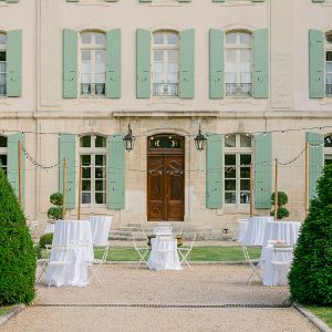 Chaises Square en PVC blanc (lot x10)