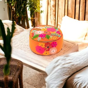 Pouf Maya orange